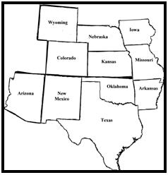 Map Map of the Dead Beat Coverage